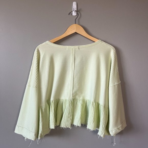 We the Free crop double gauze henley - Picture 8 of 10